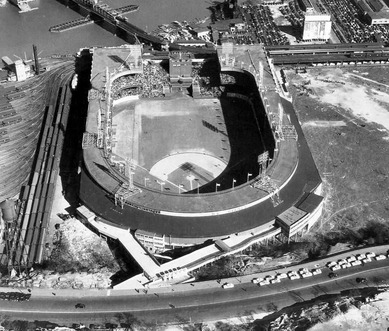 Polo Grounds, Eighth Avenue at 159th Street, 1940