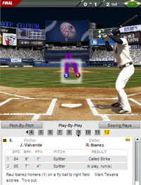 2012ALCS Game 1 9回裏 イバニェス 2ランHR