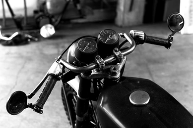 Motorcycle in