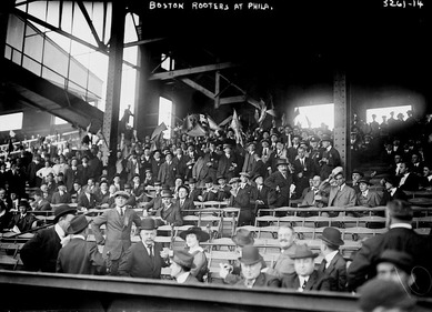 1914年ワールドシリーズにおけるボストン・ブレーブスのファン席