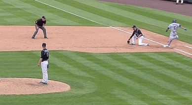 2012年5月2日ドジャース対ロッキーズ戦のTim Welkeの誤審 3