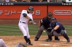 2011年6月5日タンパベイ戦 イチロー 2点タイムリー スリーベース