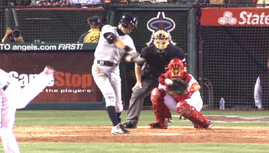 2012年6月6日 エンゼルス戦8回表 イチロー4号