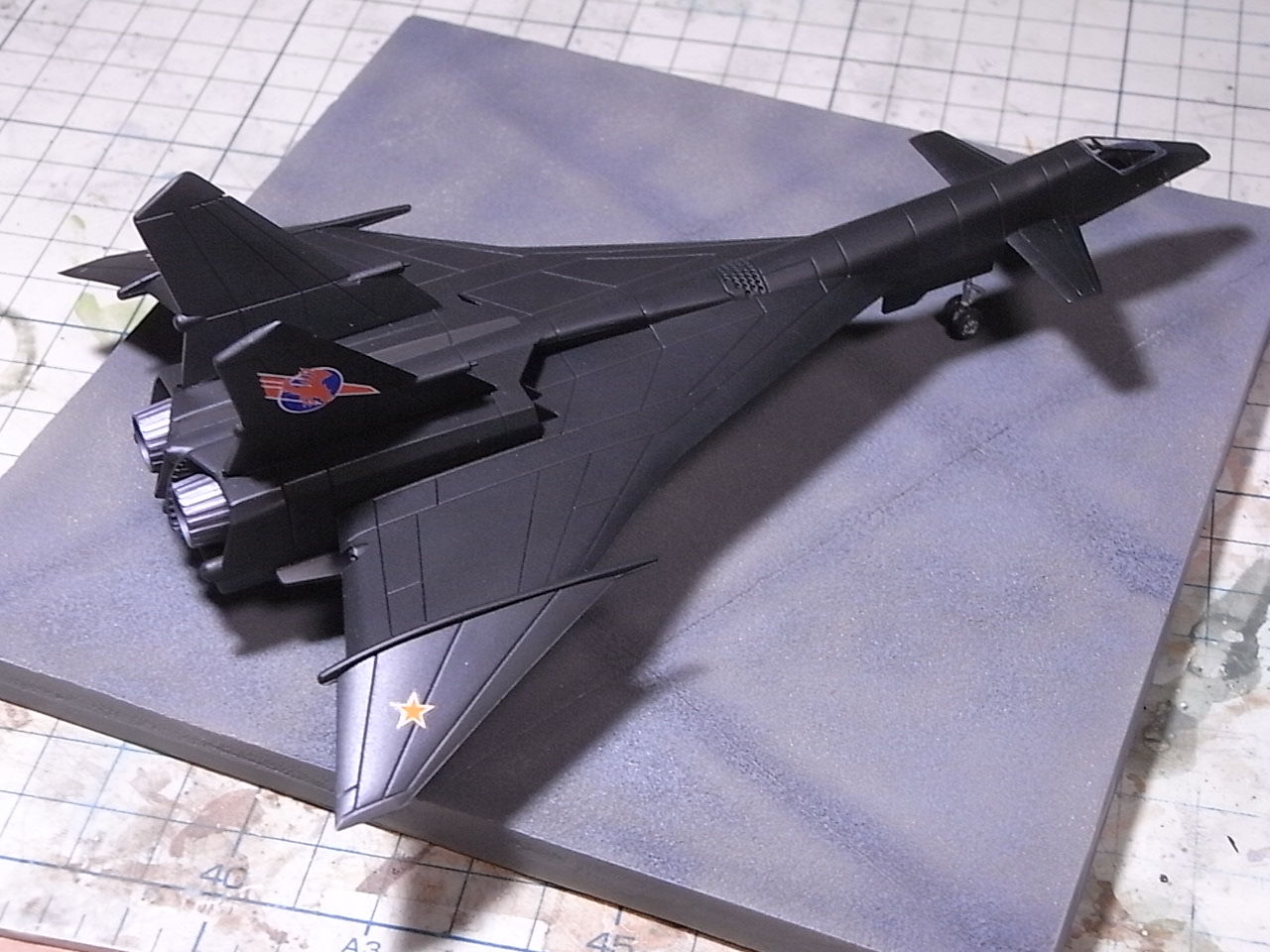 1/144 MIG-31 ファイヤーフォックス : DAMEYA＠1/144