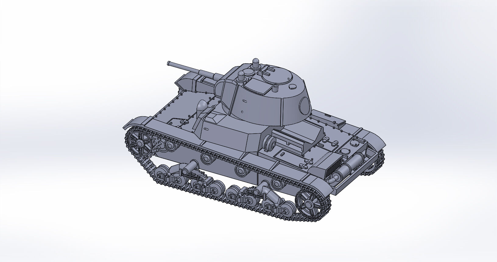 T 26軽戦車 フィンランド軍鹵獲仕様原型製作記 Dameya 1 144