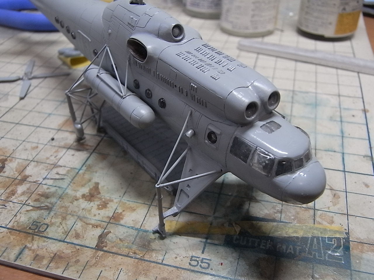 1/144 Mi-10製作記(その8) : DAMEYA@1/144 1/144 Mi-10製作記(その8) : DAMEYA@1/144