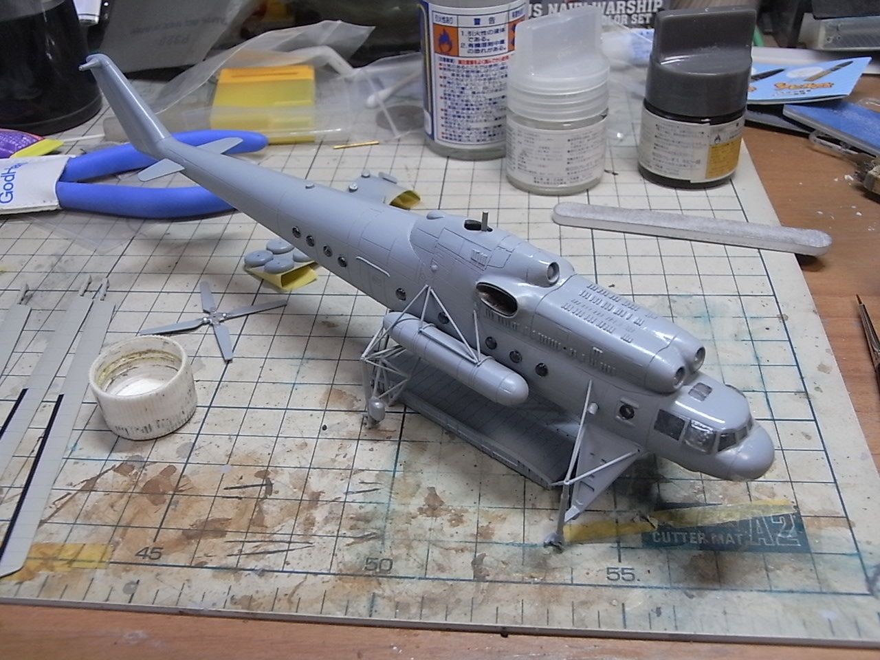 1/144 Mi-10製作記(その8) : DAMEYA@1/144 1/144 Mi-10製作記(その8) : DAMEYA@1/144