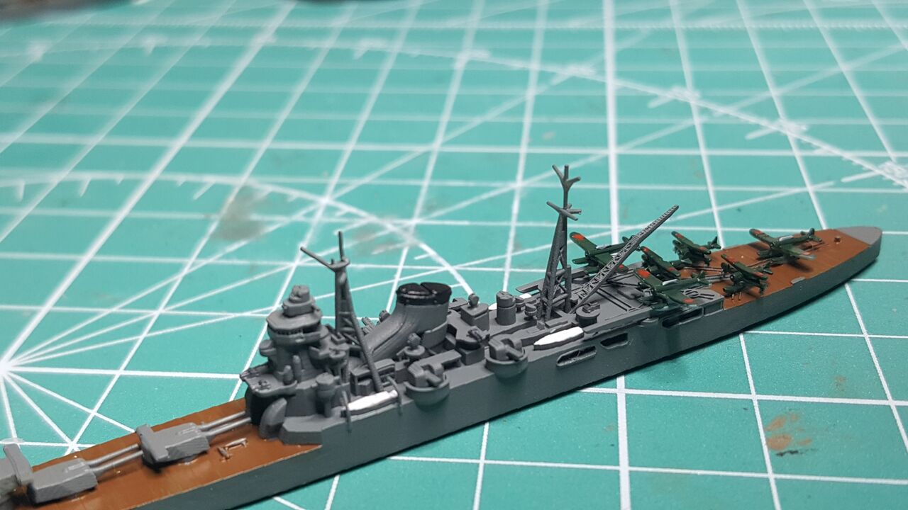 斎藤製作所1/1000重巡洋艦 筑摩 斎藤製作所1/1000重巡洋艦 筑摩