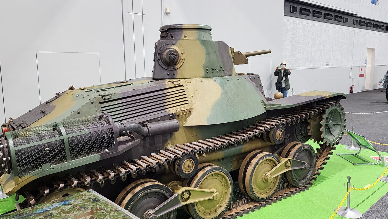 DAMEYA＠1/144:静岡ホビーショー、九五式軽戦車