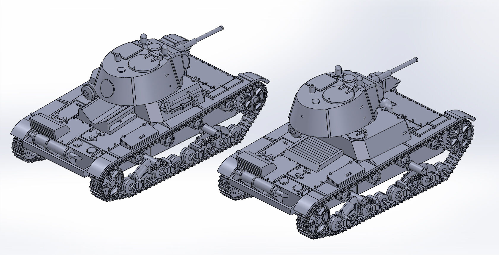 T 26軽戦車 フィンランド軍鹵獲仕様原型製作記 Dameya 1 144