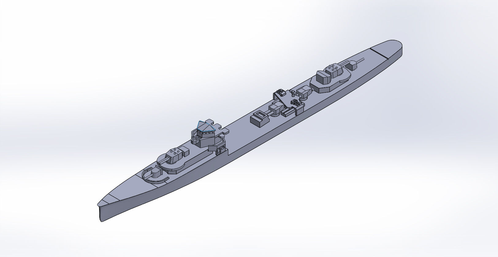 1 00 軽巡洋艦夕張 原型製作記 その3 Dameya 1 144