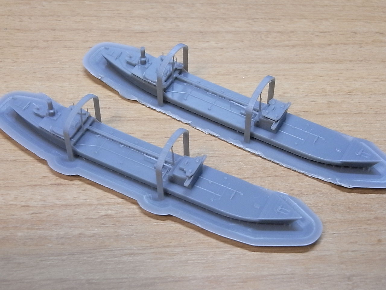 1/2000 戦時標準船2TL型、テスト出力 : DAMEYA＠1/144