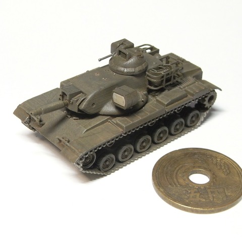 1 144 M60a2パットン スターシップ 夕凪原型製作記236 Dameya 1 144 1 144 M60a2パットン スターシップ 夕凪原型製作記236 Dameya 1 144