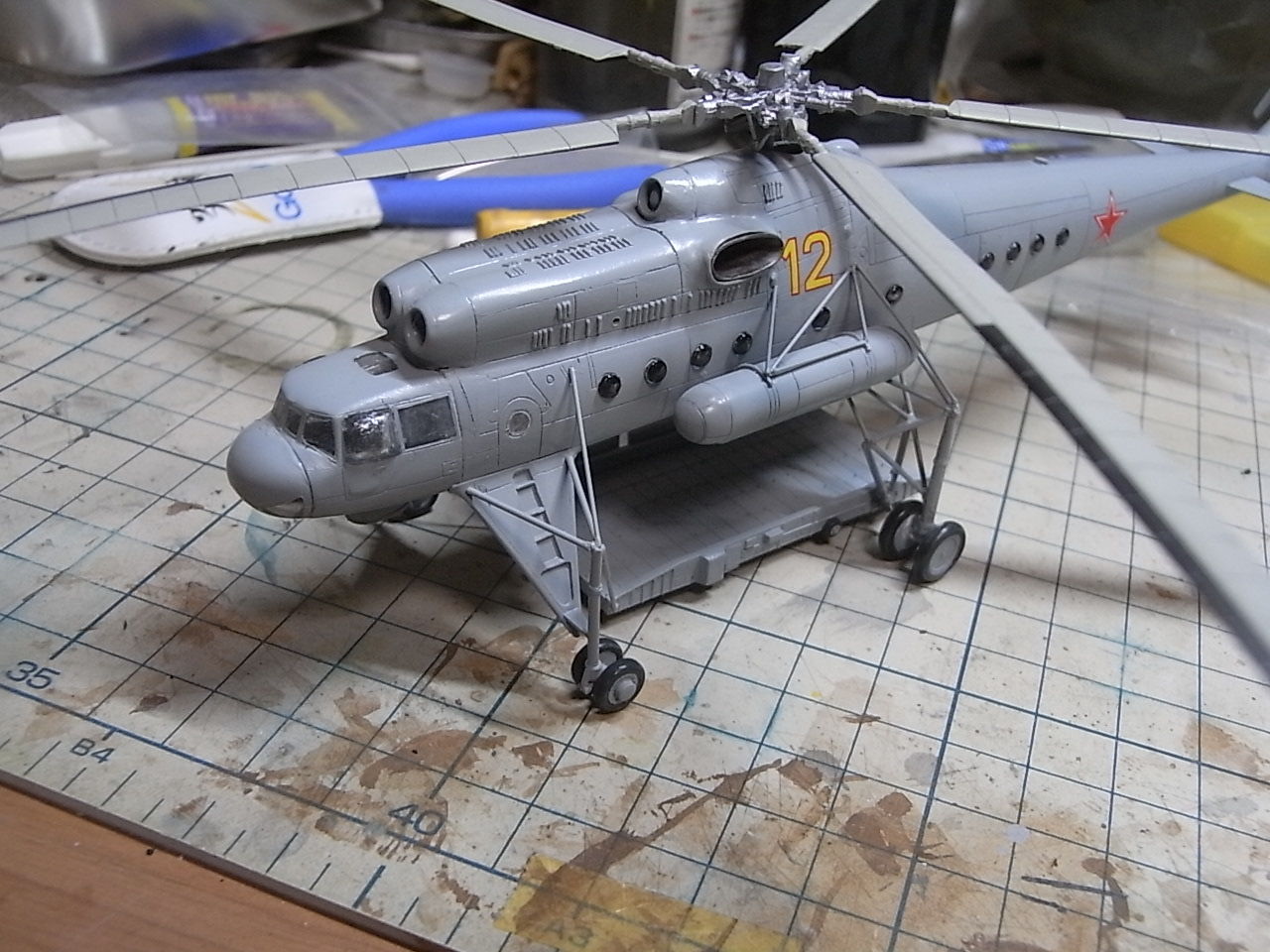1/144 Mi-10製作記(その9) : DAMEYA@1/144 1/144 Mi-10製作記(その9) : DAMEYA@1/144