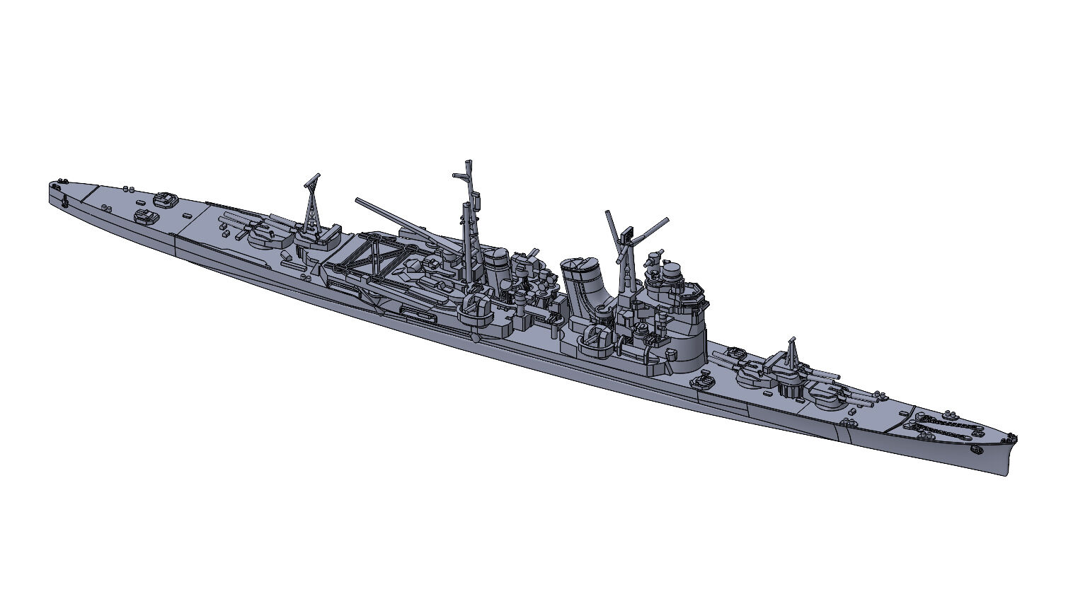 重巡洋艦 宮内製作所1/650「妙高」 1/650 プラモデル 未組立 希少品 宮内製作所 1/650 重巡洋艦 妙高