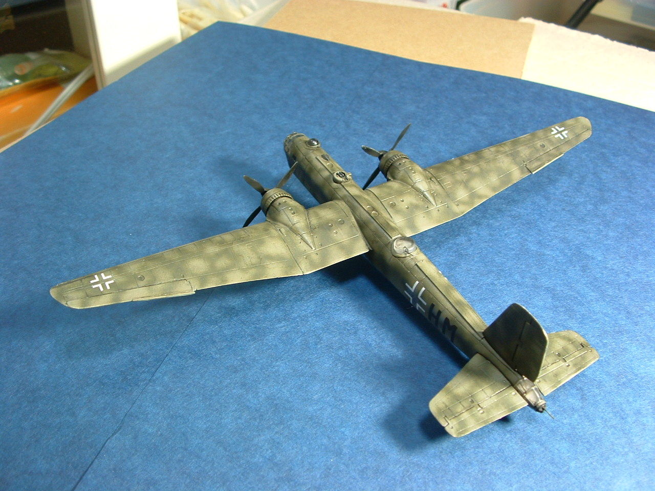ハインケルHe177 グライフ(夕凪原型製作記23) : DAMEYA@1/144 ハインケルHe177 グライフ(夕凪原型製作記23) : DAMEYA@1/144