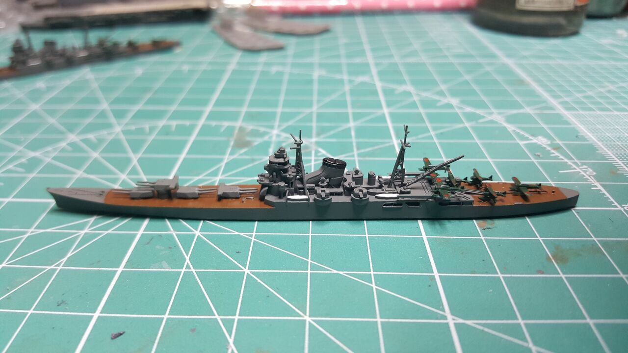 斎藤製作所1/1000重巡洋艦   筑摩 斎藤製作所1/1000重巡洋艦 筑摩