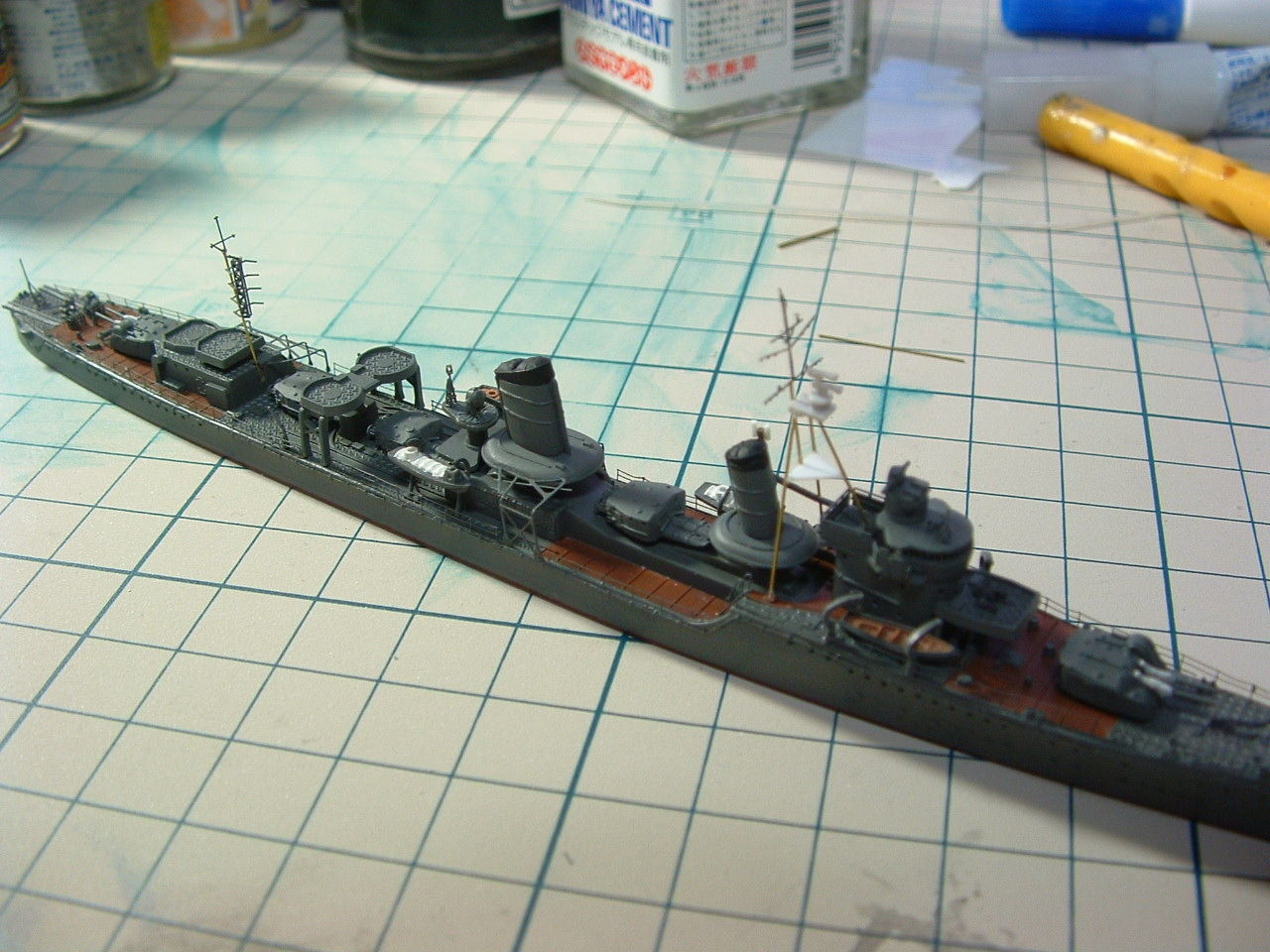 1/700 駆逐艦 響 製作記 その4 : DAMEYA＠1/144