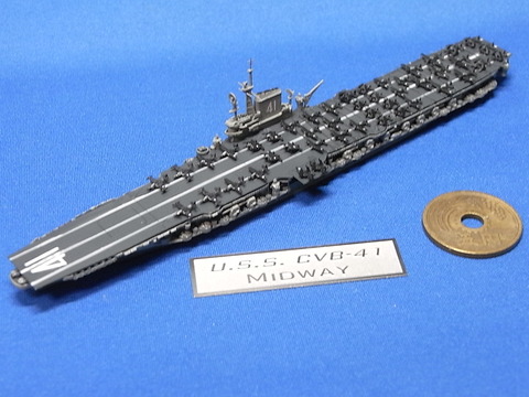 アメリカ海軍ツアージャケット空母ミッドウェーCVAー41 西太平洋ベトナム戦争 CV-41