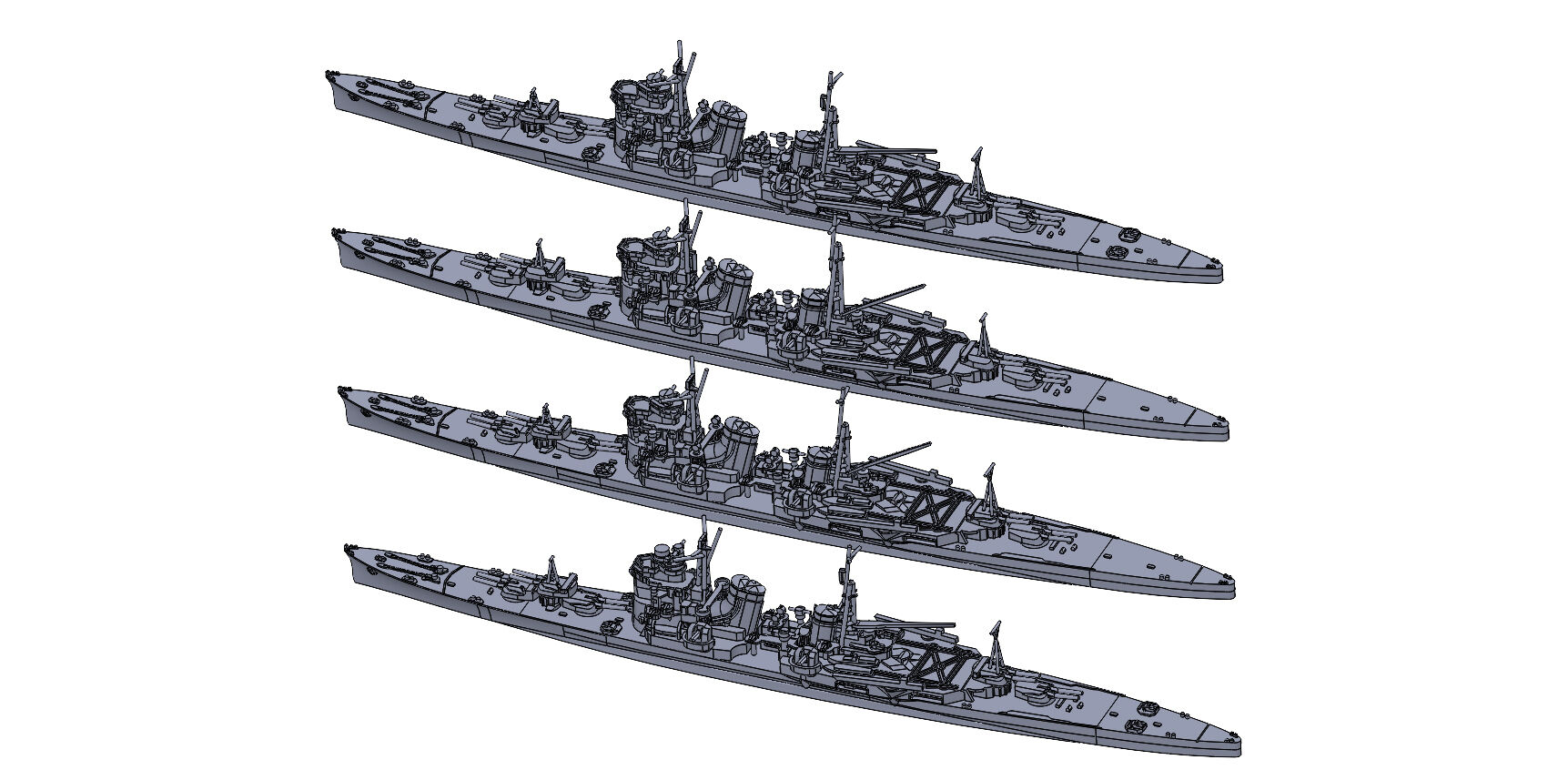 艦船模型の製作と研究/重巡洋艦妙高クラス/戦艦長門・陸奥/2冊/一