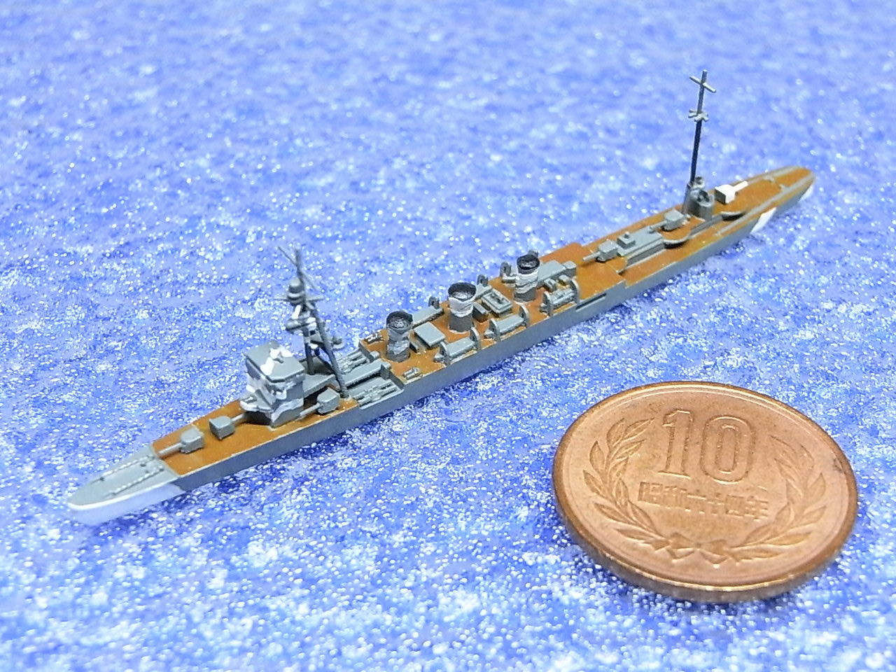 1 00 球磨型軽巡洋艦 木曽 まるゆ付 夕凪原型製作記124 Dameya 1 144