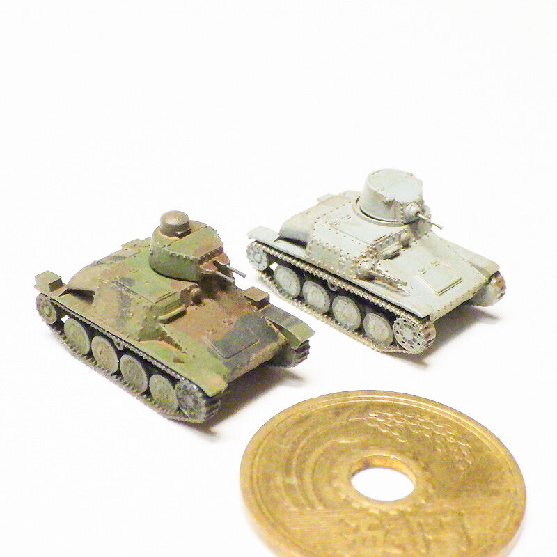 1/144 スウェーデン軍豆戦車 Strv m/37（夕凪原型製作記307