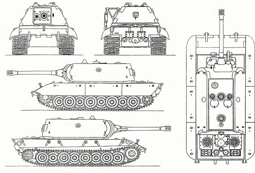 E 100超重戦車 Dameya 1 144