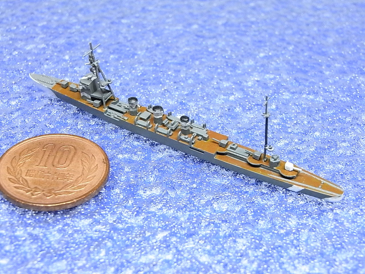 1 00 球磨型軽巡洋艦 木曽 まるゆ付 夕凪原型製作記124 Dameya 1 144