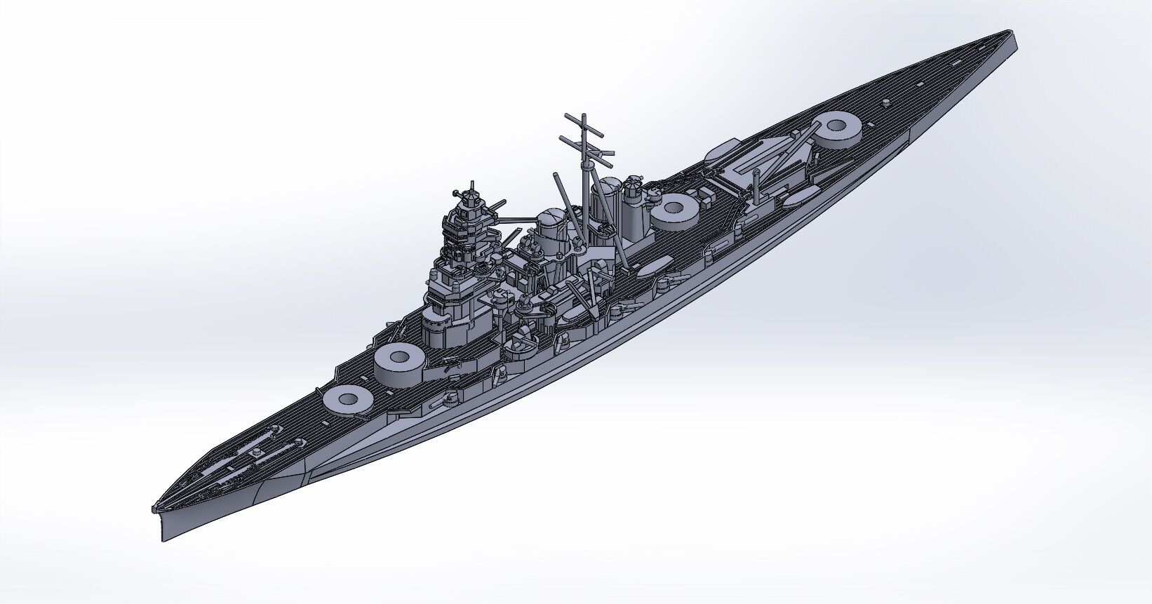 1 00 戦艦比叡の原型製作その8 Dameya 1 144
