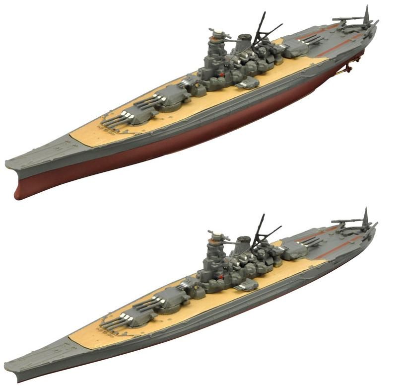 エフトイズ1/2000「戦艦大和の生涯」 : DAMEYA＠1/144