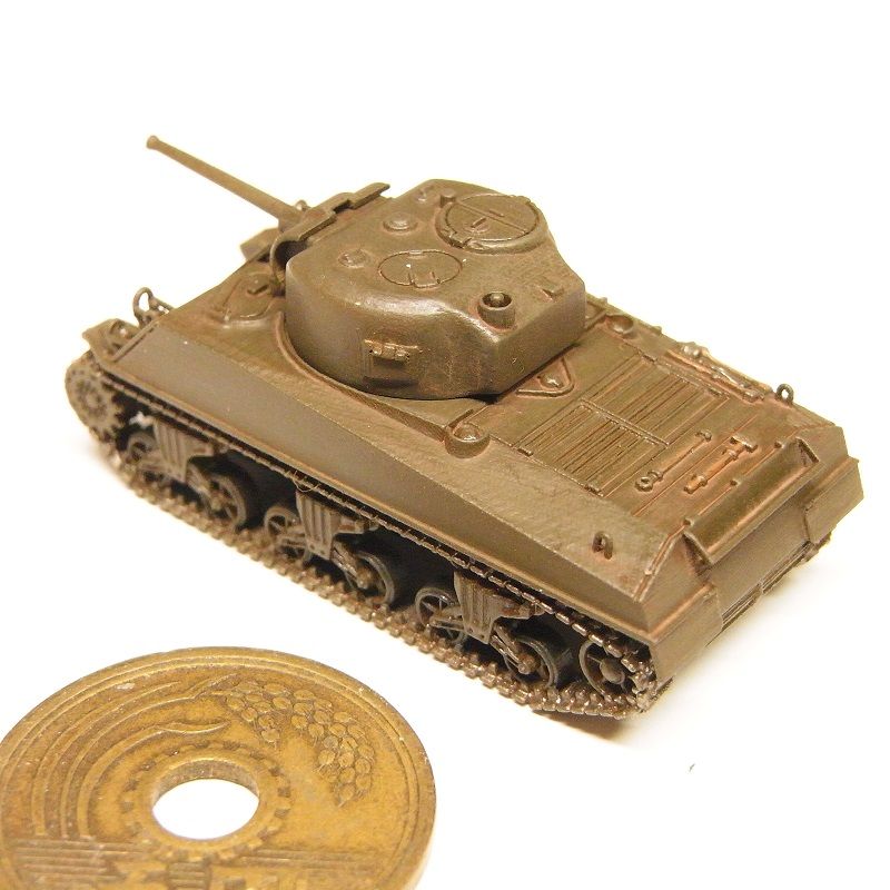 1 144 M4a3シャーマン中戦車 夕凪原型製作記144 Dameya 1 144