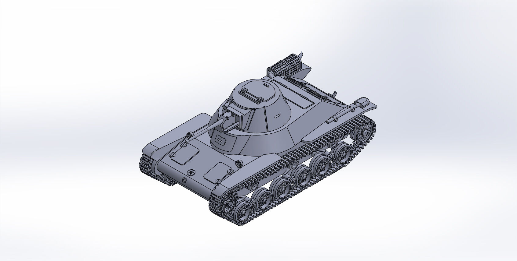 1/144 九八式軽戦車ケニA原型製作記 : DAMEYA＠1/144