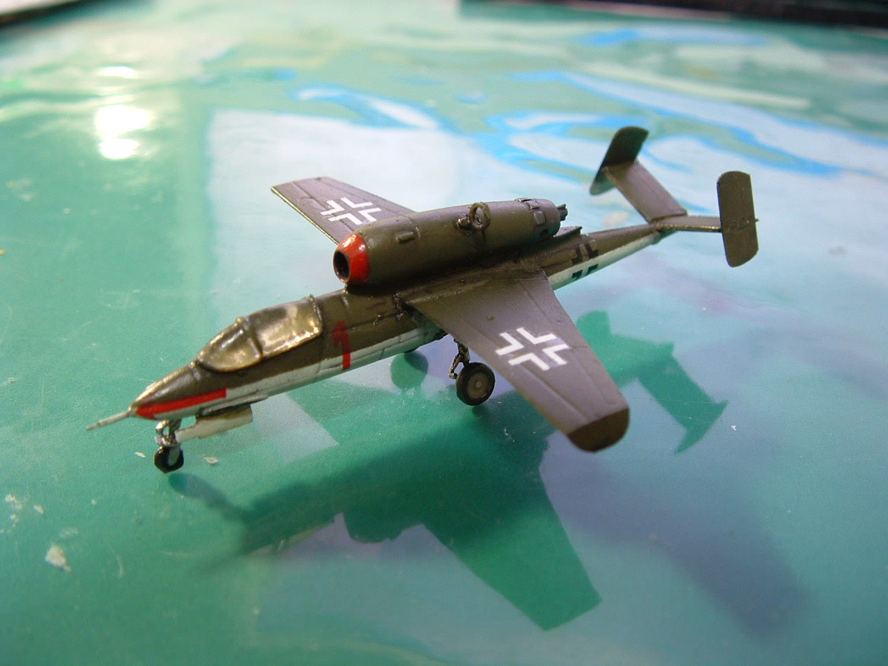 ハインケルHe162 サラマンダー（夕凪原型製作記29） : DAMEYA＠1/144