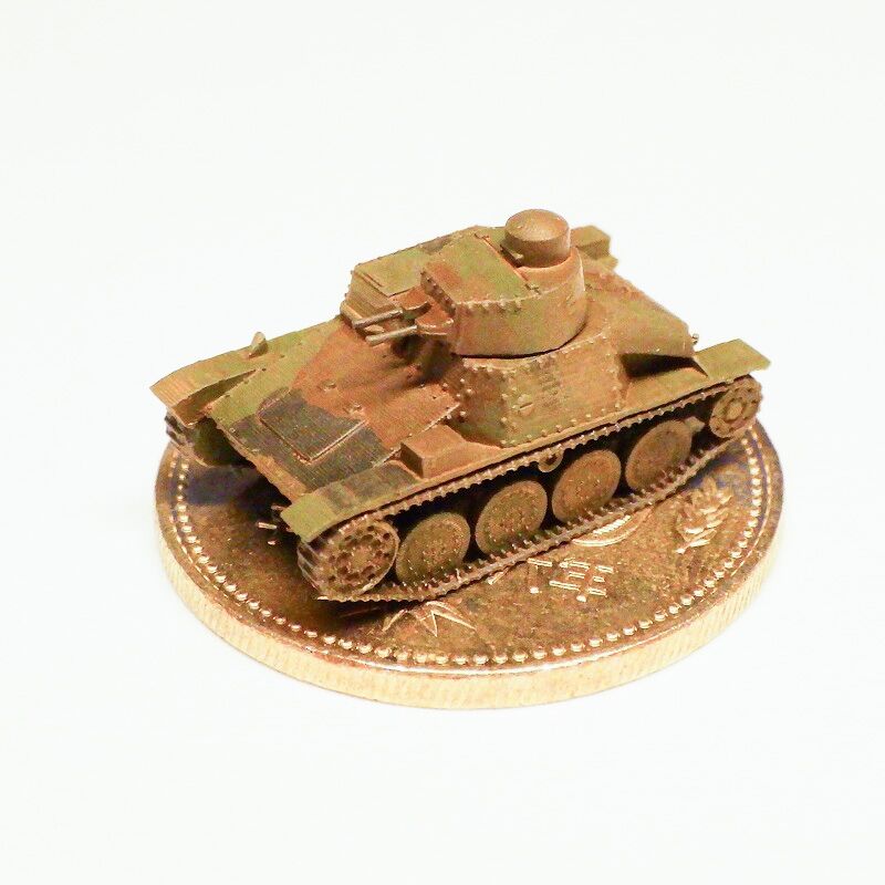 1/144 スウェーデン軍豆戦車 Strv m/37（夕凪原型製作記307） : DAMEYA