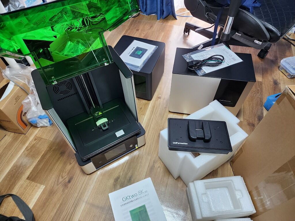 UniFormation GKTwo8k、試運転 : DAMEYA＠1/144 