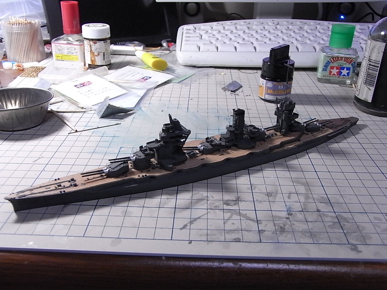 戦艦扶桑 製作記 その5 : DAMEYA＠1/144