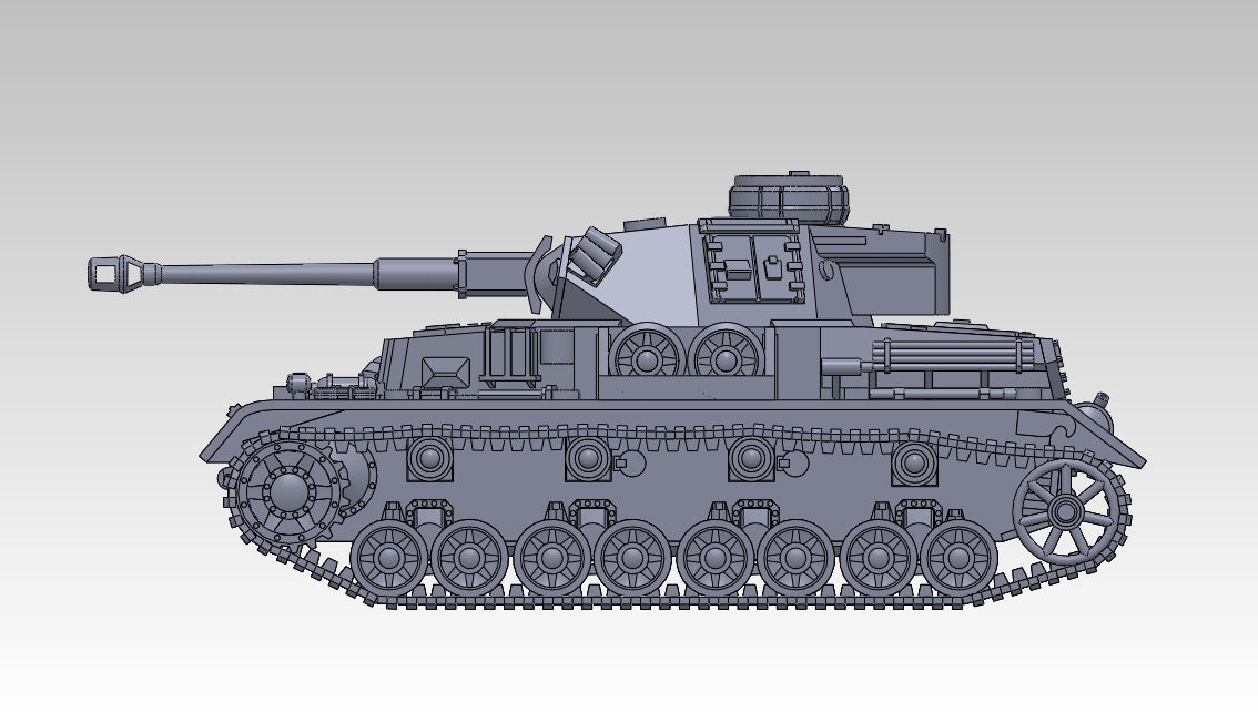 ドイツIV号戦車 G型初期生産車・伝令バイクセット `ロシア戦線