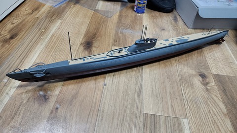 1/144 巡潜丙型（伊-16型潜水艦）サンプル完成 : DAMEYA＠1/144