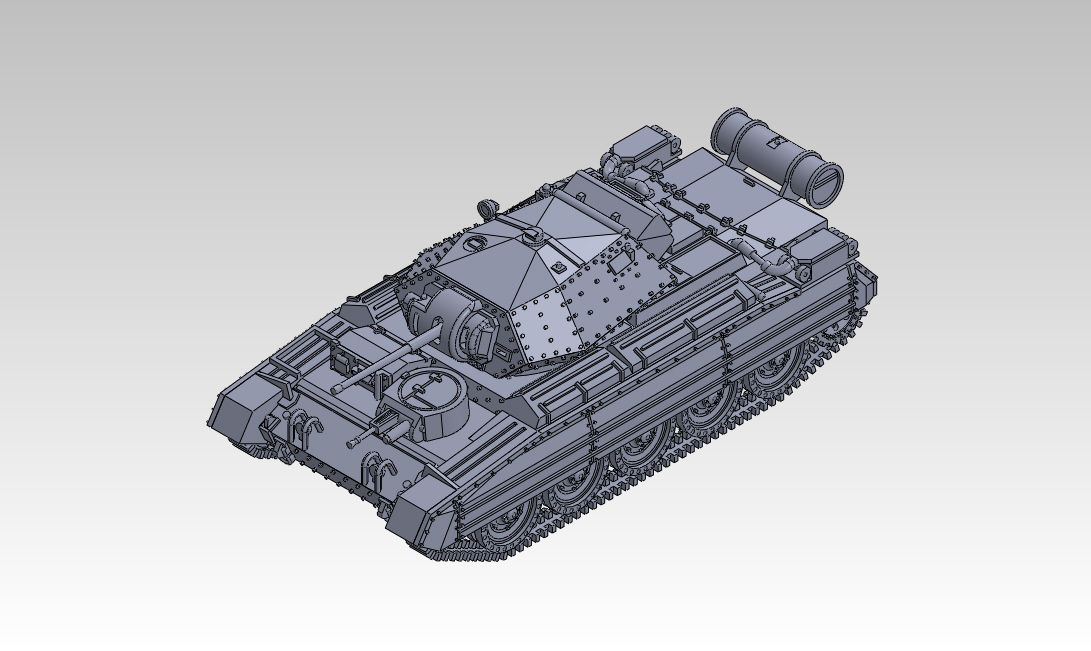 クルセイダー巡航戦車 Mk.III原型製作記（その1） : DAMEYA＠1/144