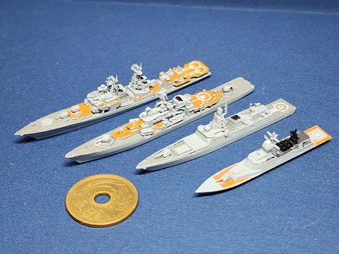1/2000 旧ソ連/ロシア海軍水上艦艇 : DAMEYA＠1/144