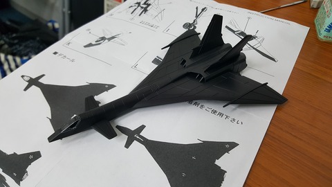 1/144 MIG-31ファイヤーフォックス製作記 : DAMEYA＠1/144