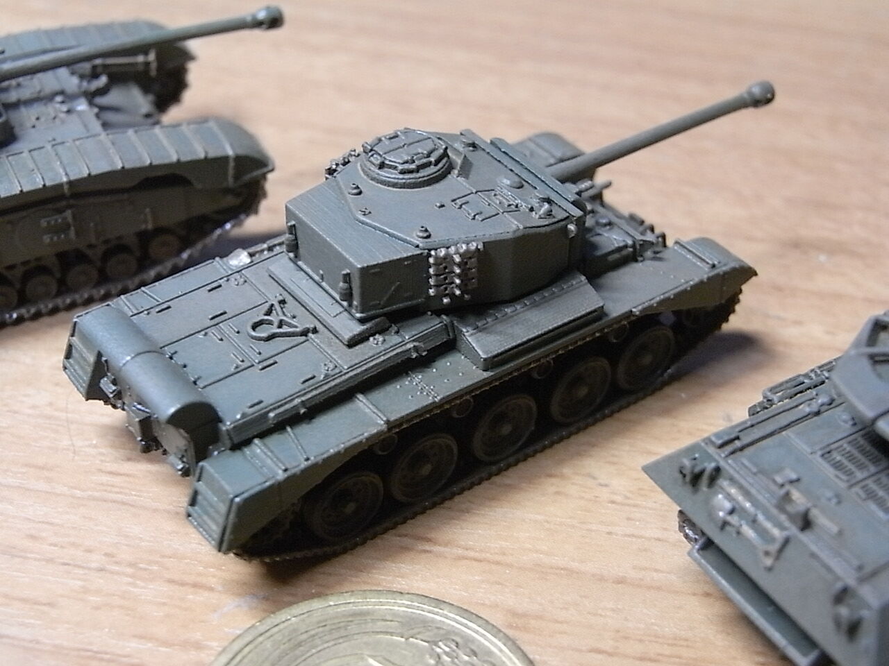1/144 英軍戦車三種組立 : DAMEYA＠1/144