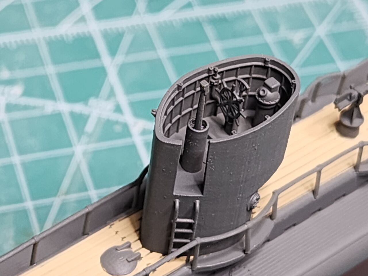 1/144 三式潜航輸送艇まるゆ（ゆ1型）、サンプル完成 : DAMEYA＠1/144