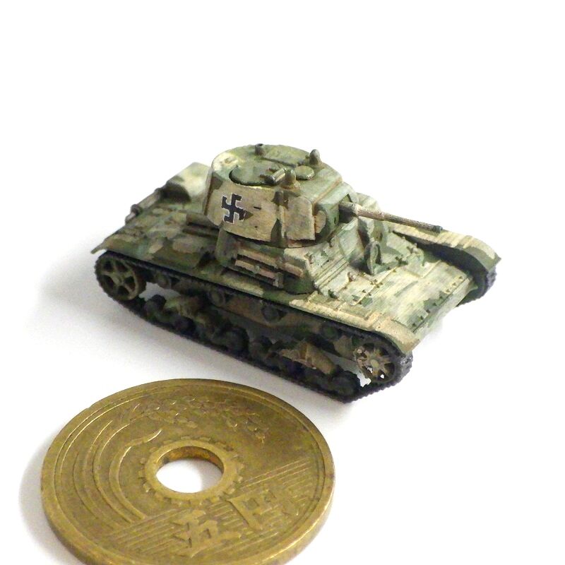1 144 T 26軽戦車フィンランド軍鹵獲仕様 夕凪原型製作記299 Dameya 1 144