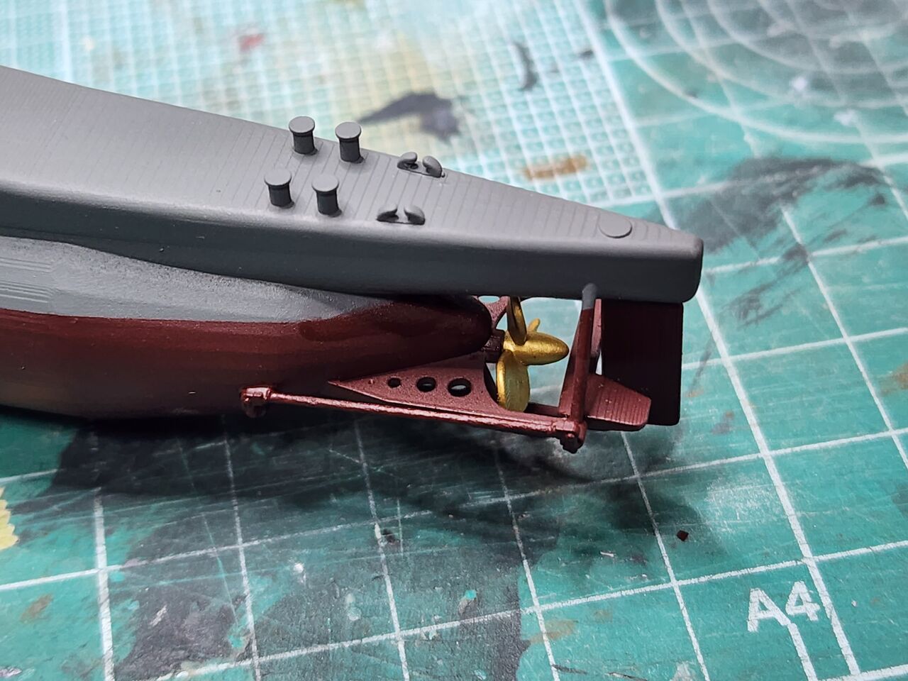 1/144 三式潜航輸送艇まるゆ（ゆ1型）、サンプル完成 : DAMEYA＠1/144