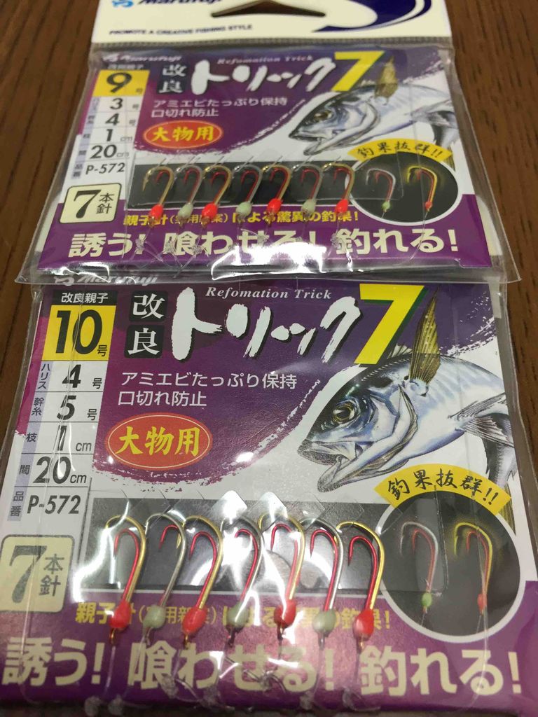 仕掛け購入 次回 アジをエサにヒラメを ルアーでシーバスを狙う 18 11 26 にいやんのフィッシングライフ