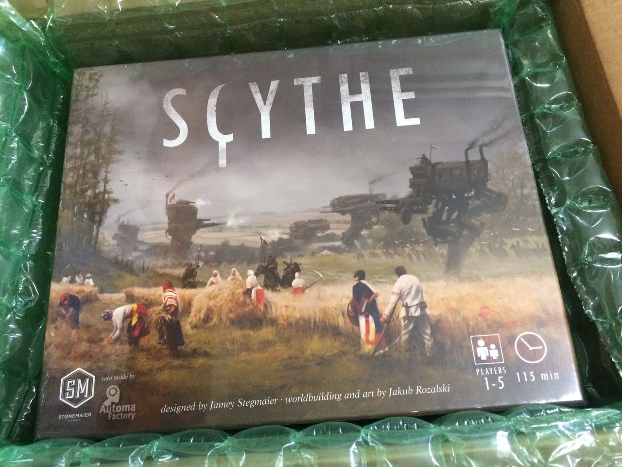 Scythe 大鎌戦役 が素敵なボードゲームだったので いっしょに遊んでほしい話 キャッチーでいてください