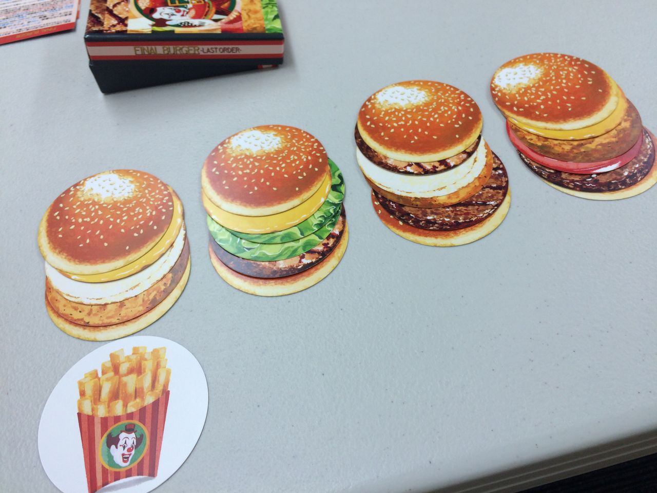 目指せ１０段バーガー 多彩な具材でハンバーガーを作るボドゲ Burger Up の話 キャッチーでいてください