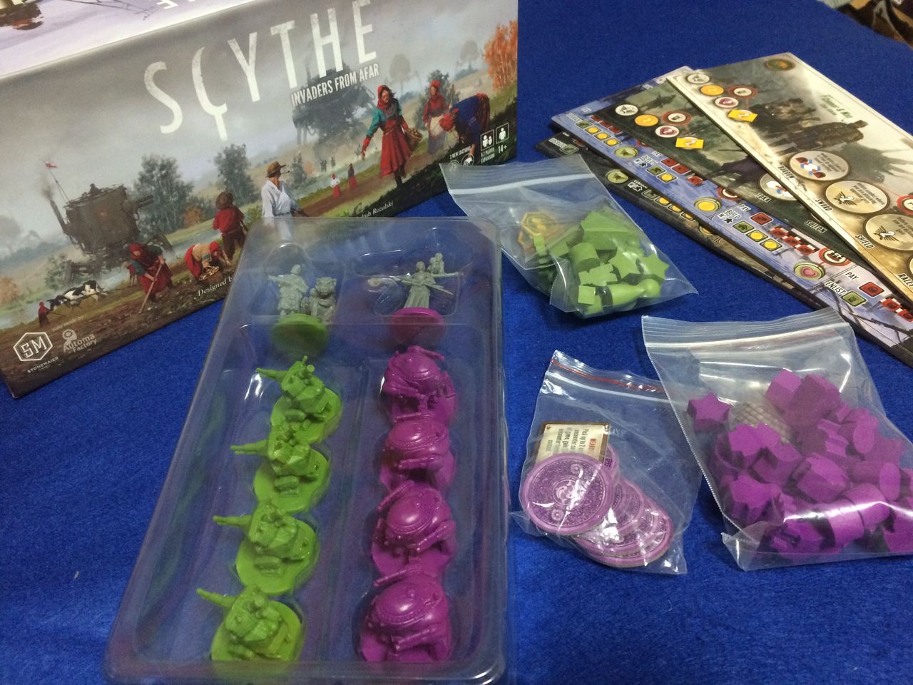 SCYTHE（大鎌戦役）』に2つの新勢力が登場！拡張・『Invaders