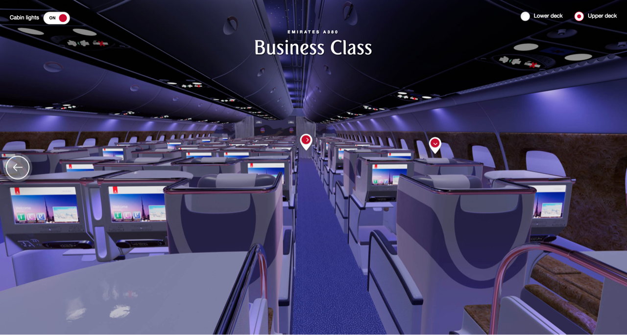 機内を全方向バーチャルツアー エミレーツ航空が公開 Vrで座席予約まで完了 弾丸フライヤー 機内を全方向バーチャルツアー エミレーツ航空が公開 Vrで座席予約まで完了 弾丸フライヤー
